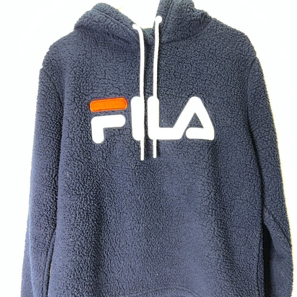 Fila Fleece Hoodie Sweater Jacket M